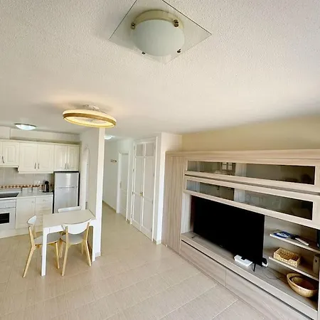 Bright With Sea And Montain View At Cristianos *