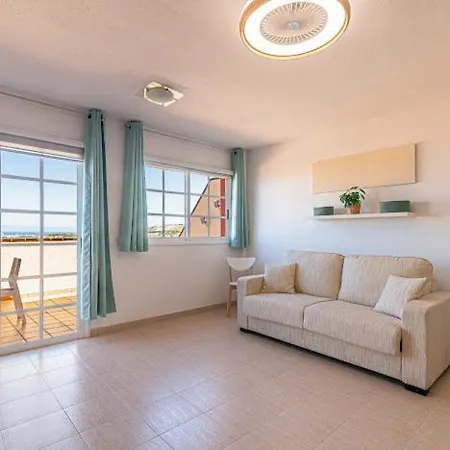 Lägenhet Bright With Sea And Montain View At Cristianos *