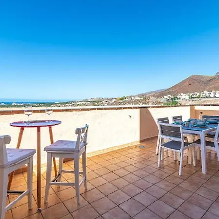 Bright With Sea And Montain View At Cristianos Appartement Los Cristianos (Tenerife)