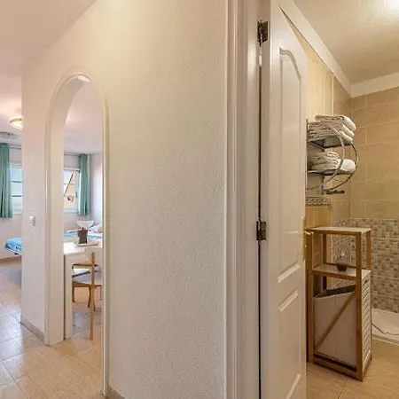 Bright With Sea And Montain View At Cristianos Appartement Los Cristianos (Tenerife)
