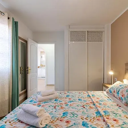 Bright With Sea And Montain View At Cristianos *