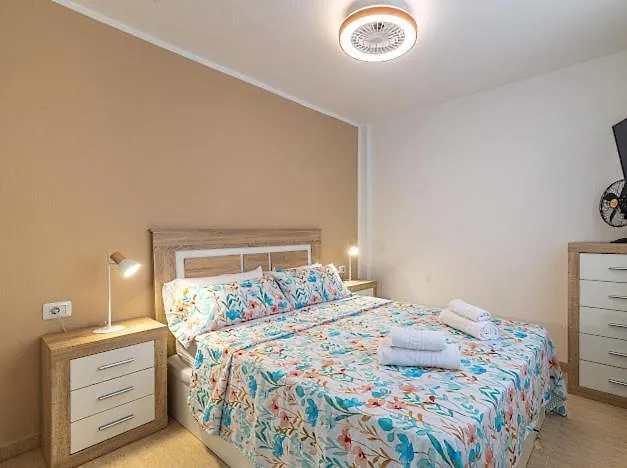 Bright With Sea And Montain View At Cristianos Appartement *