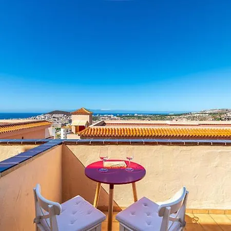 Bright With Sea And Montain View At Cristianos * Los Cristianos (Tenerife)