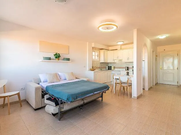 Bright With Sea And Montain View At Cristianos Apartment Los Cristianos (Tenerife)