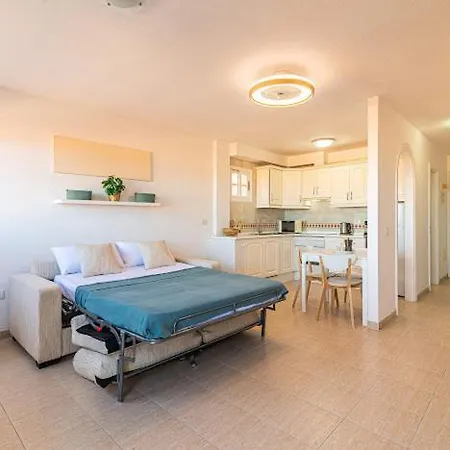 Bright With Sea And Montain View At Cristianos Apartment Los Cristianos (Tenerife)